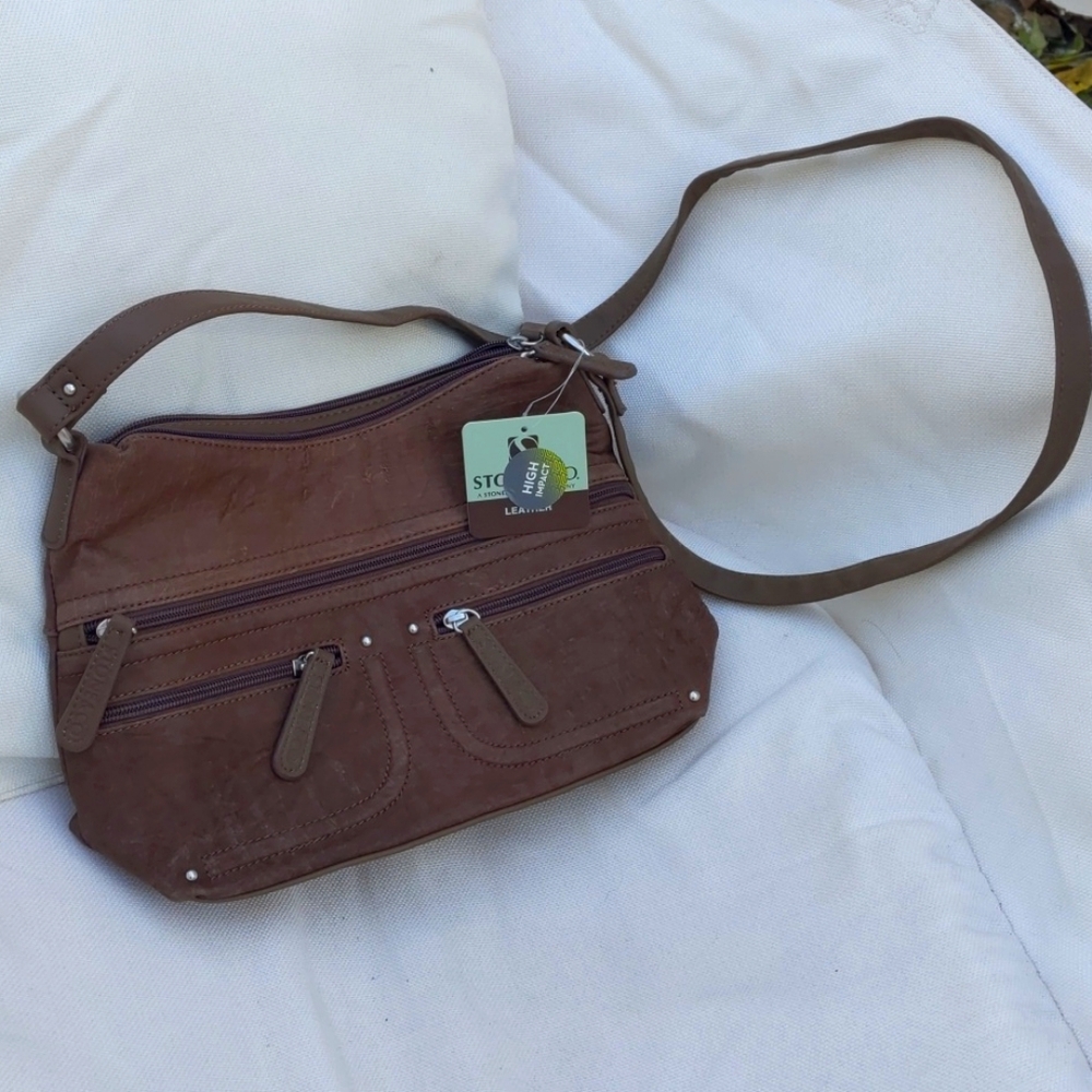 Stone and co. Leather purse